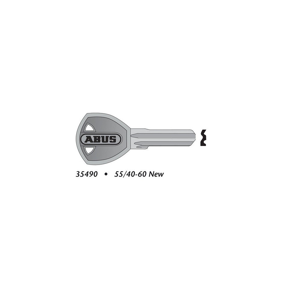 ABUS KB35490 55/40-60 New Key Blank (Kd Only) 35490