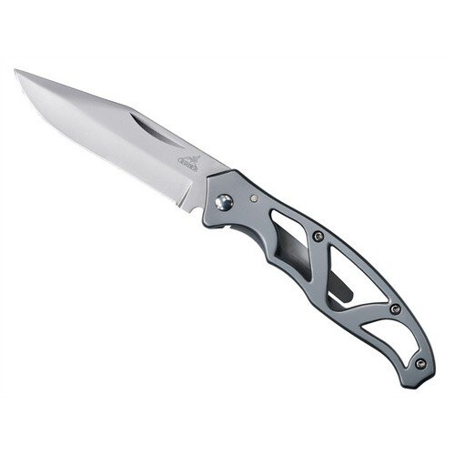 Gerber Gerber 1013954 Paraframe Mini SS Folding Clip Knife - Fine Edge