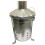 Galvanised Mini Garden Incinerator And Lid Fire Bin 13 Litre 1