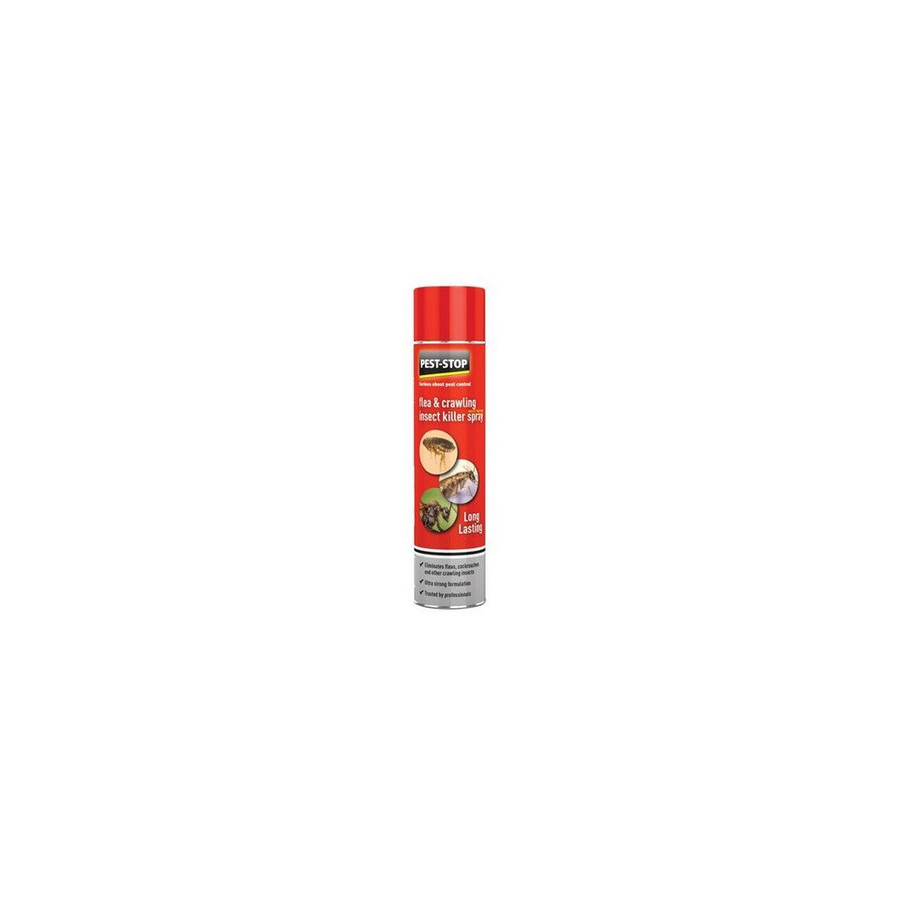 Pest-Stop Systems PSFCIK Flea & Crawling Insect Killer Spray 300ml