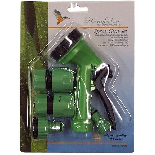 Kingfisher Kingfisher 645SNCP Spray Gun Set Including Adapters