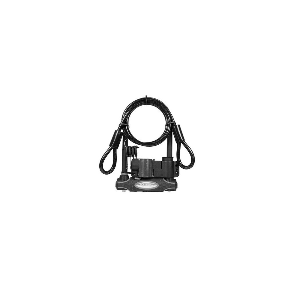 Master Lock 8274E High Security U Bar with Cable 210 x 110 x 13mm