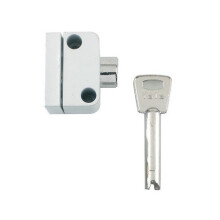 Yale Locks V-8K102-2-WE Push Button Window Lock White Finish Visi