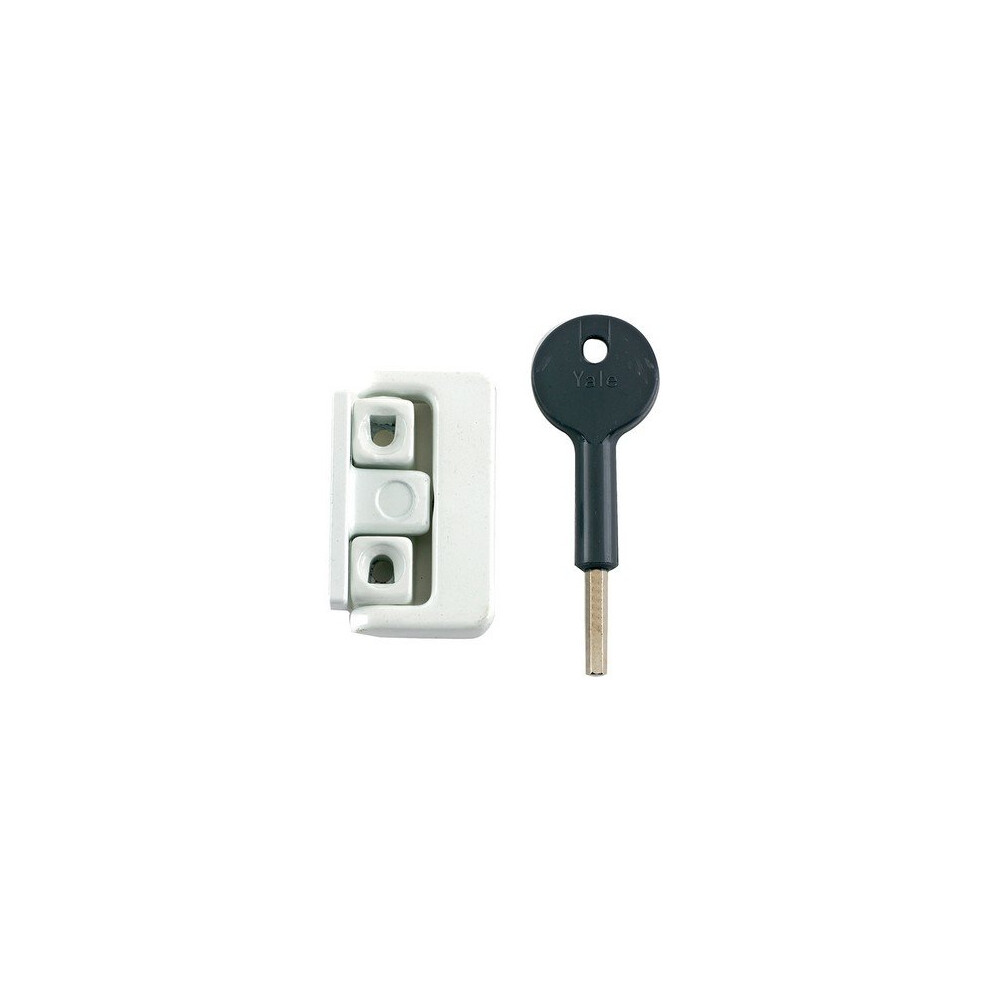 Yale Locks V-8K101LK-EB Window Latch Electro Brass Finish Visi