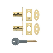 Yale Locks V-8001-2-PL Security Bolts Brass Finish Pack of 2 Visi