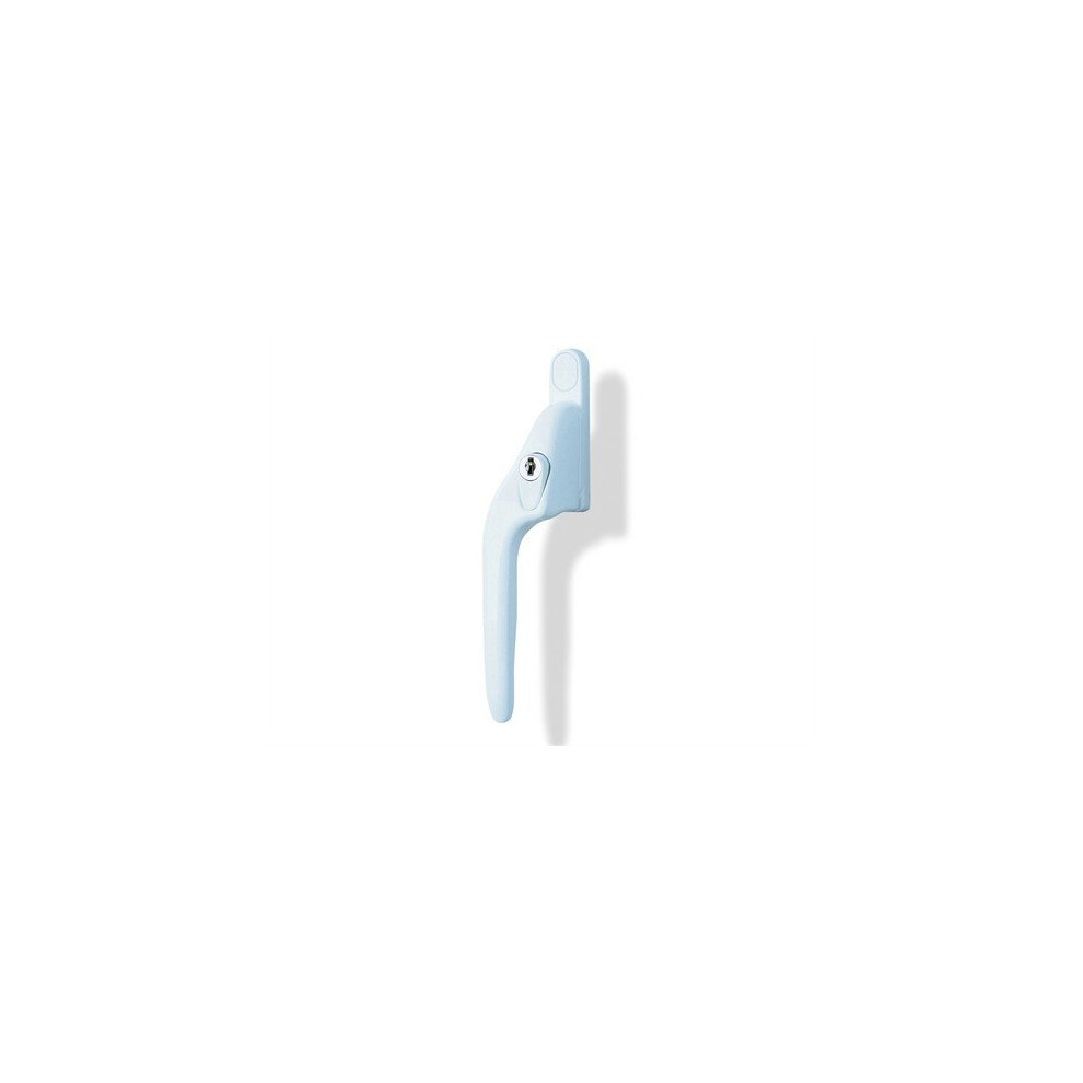 Yale Locks P-YWHLCK40L-WH White Offset Locking PVCu Window Handle Left