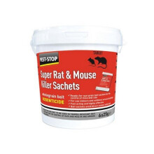 Pest-Stop Systems PSSA05 Super-Ratten- und Mäusegift-Sachets (Tubus mit 6 Stück)