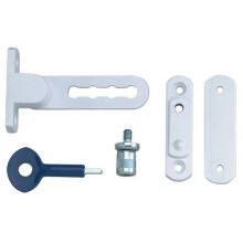 Yale Locks 712117005071 P117 Ventilation Window Lock White Finish Pack of 2