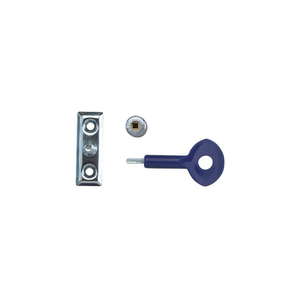 Yale Locks 712111005161 P111 Window Staylocks Satin Chrome Finish Pack Of 2