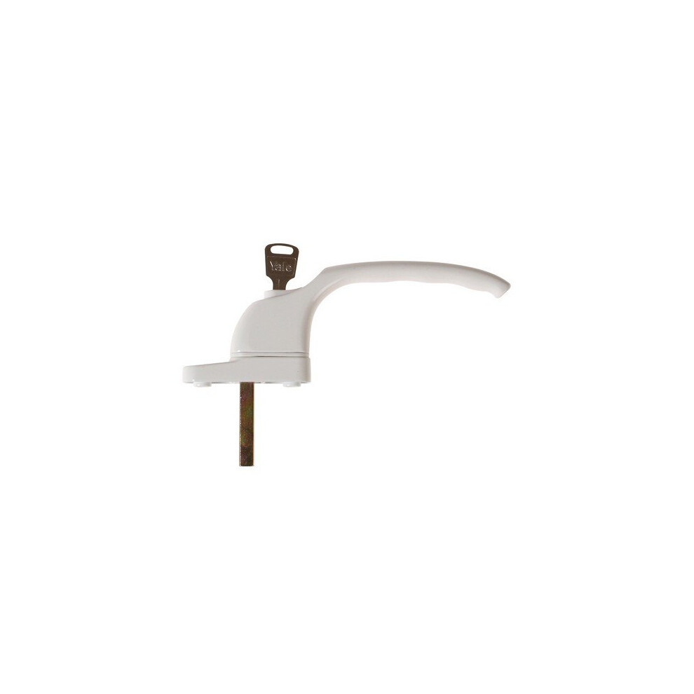 Yale Locks P-YWHLCK40N-WH PVCu Window Handle White Finish
