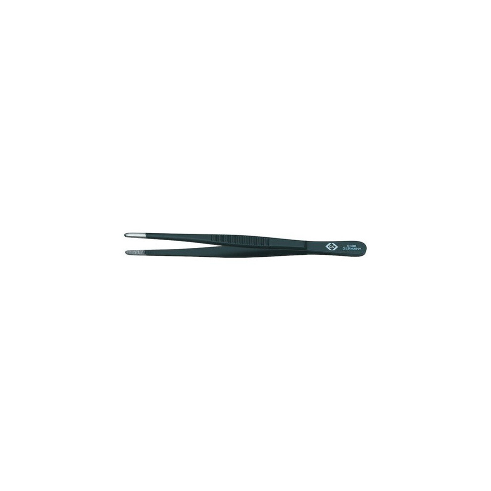 Ck Tools Ck T2308 Precision Universal Tweezer Blunt Tips 3.5Mm X 145Mm Long Matt Black