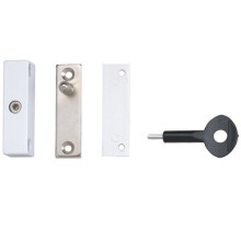 Yale P118 Auto Window Lock White Finish 2-Pack (YALP2P118WE)