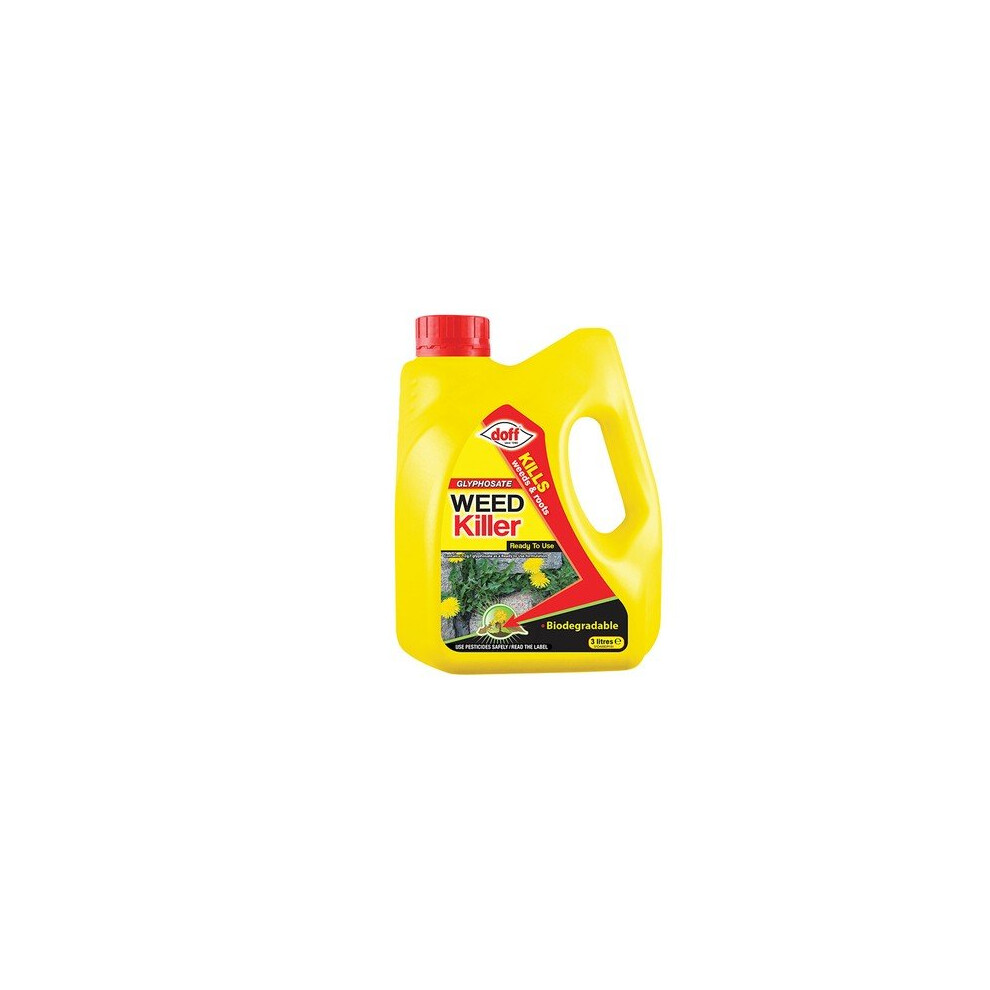 DOFF F-FO-C00-DOF-01 Glyphosate Weed Killer RTU 3 Litre