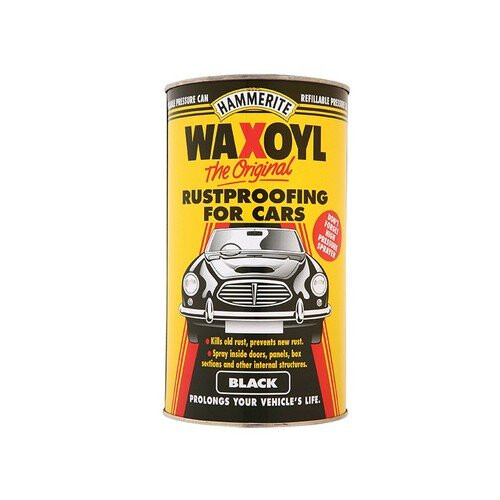 Hammerite Hammerite WAXOBLPC Waxoyl Black Pressure Can 2.5 Litre