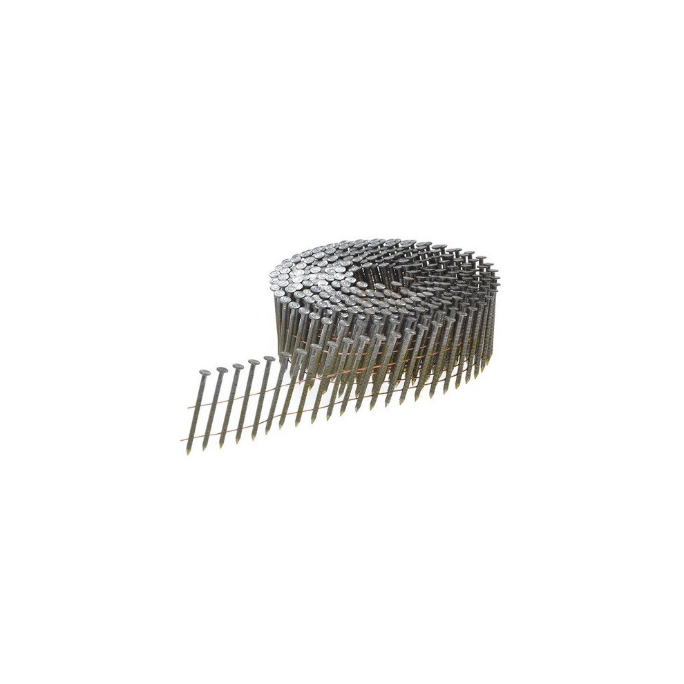 Bostitch N203r40q 2.1 X 40Mm Coil Nails Ring Shank Bright Pack Of 24500 5902013956013