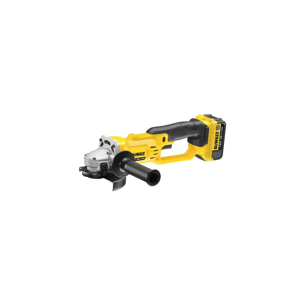 DeWalt DCG412M2 18 Volt XR Li-ion Grinder 125mm 2 x 4.0Ah Batts