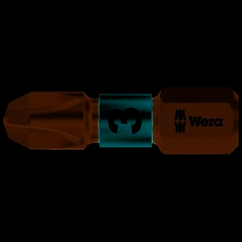 Punta - WERA - 851/1 IMPAKTOR DC - 4 caras - 3x25 mm