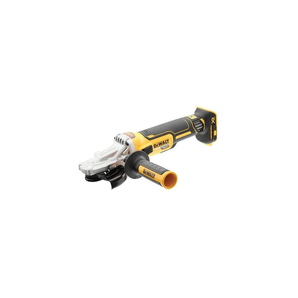 DEWALT DEWDCG405NF XR Brushless 125mm Flat Head Grinder 18V Bare Unit
