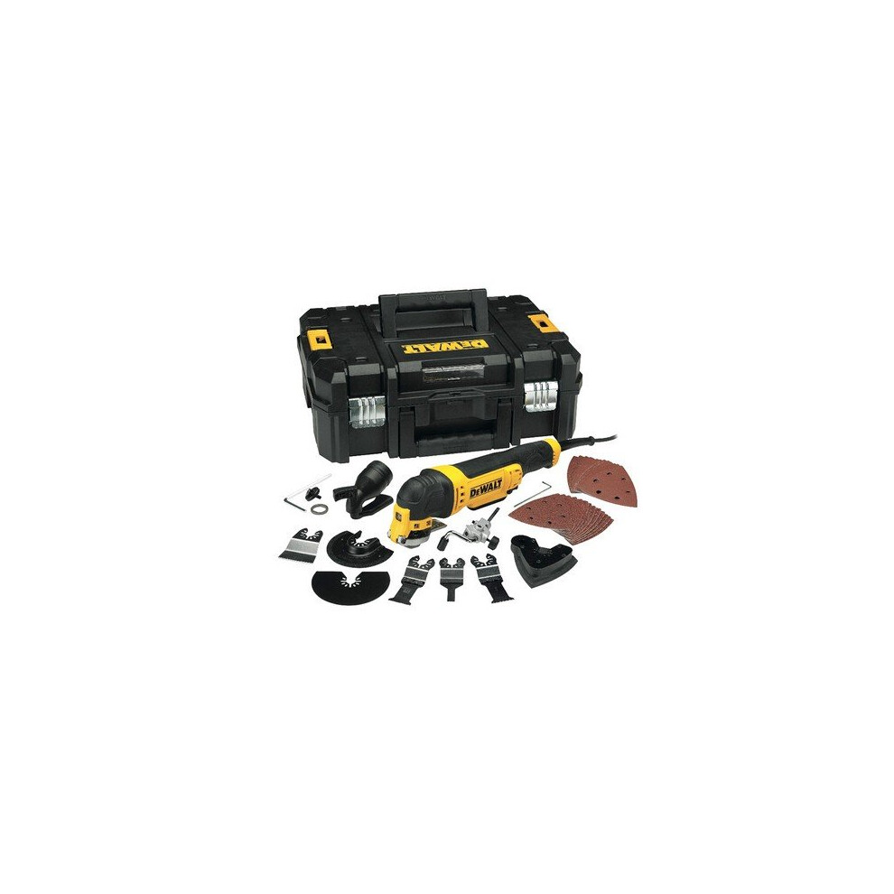 DeWalt DWE315KTL Multi Tool Quick Change Kit & TSTAK 300 Watt 110 Volt