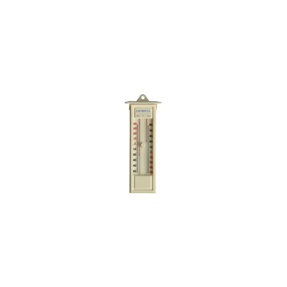 Faithfull FAITHMMBUTMF Thermometer Press Button Max-Min