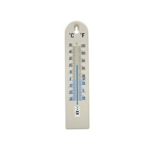 Faithfull FAITHPLASTIC Thermometer Wall Plastic 200mm