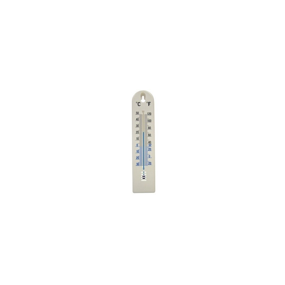 Faithfull FAITHPLASTIC Thermometer Wall Plastic 200mm