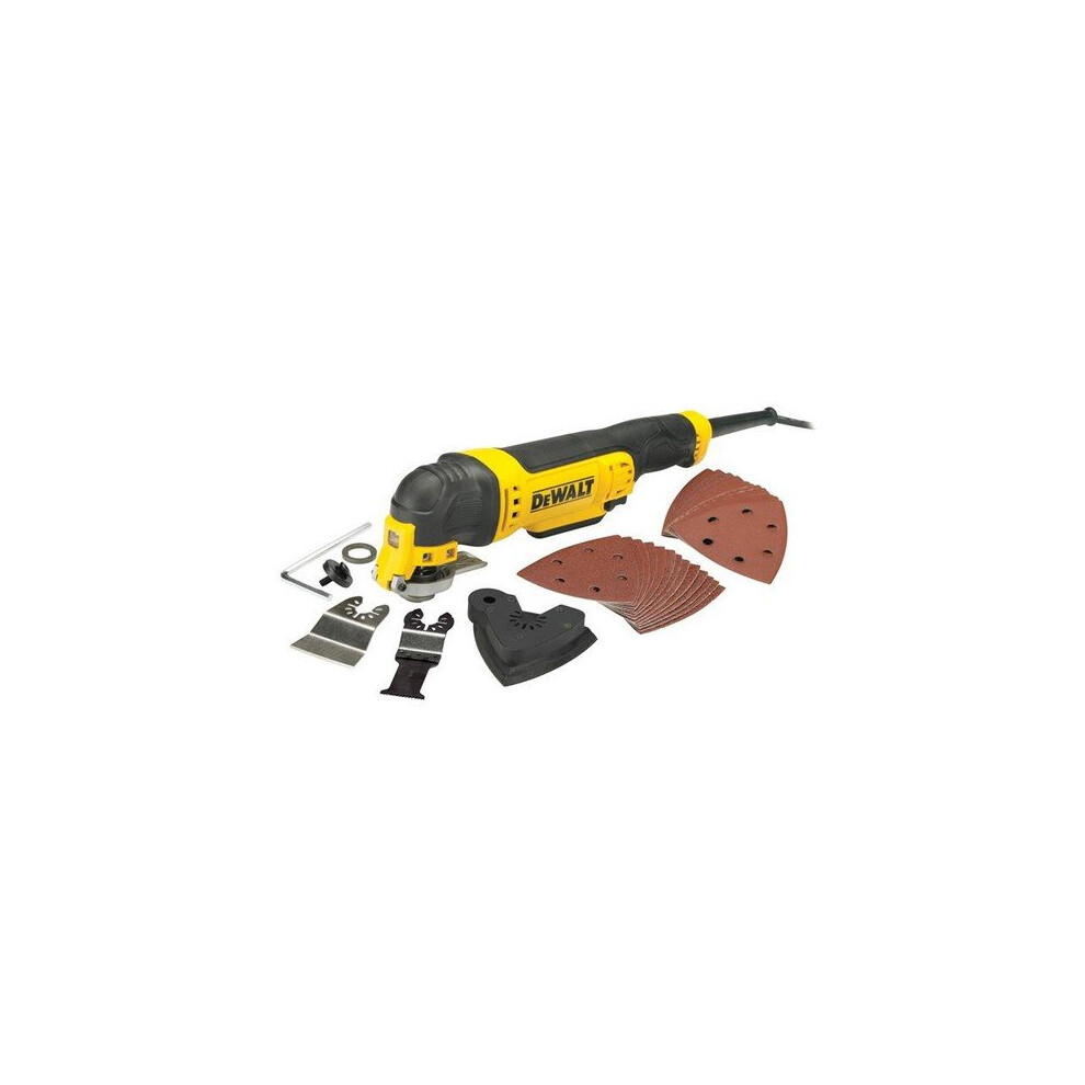 DEWALT DWE315B-GB DWE315B Corded Multi-Tool with Bag 300W 240V