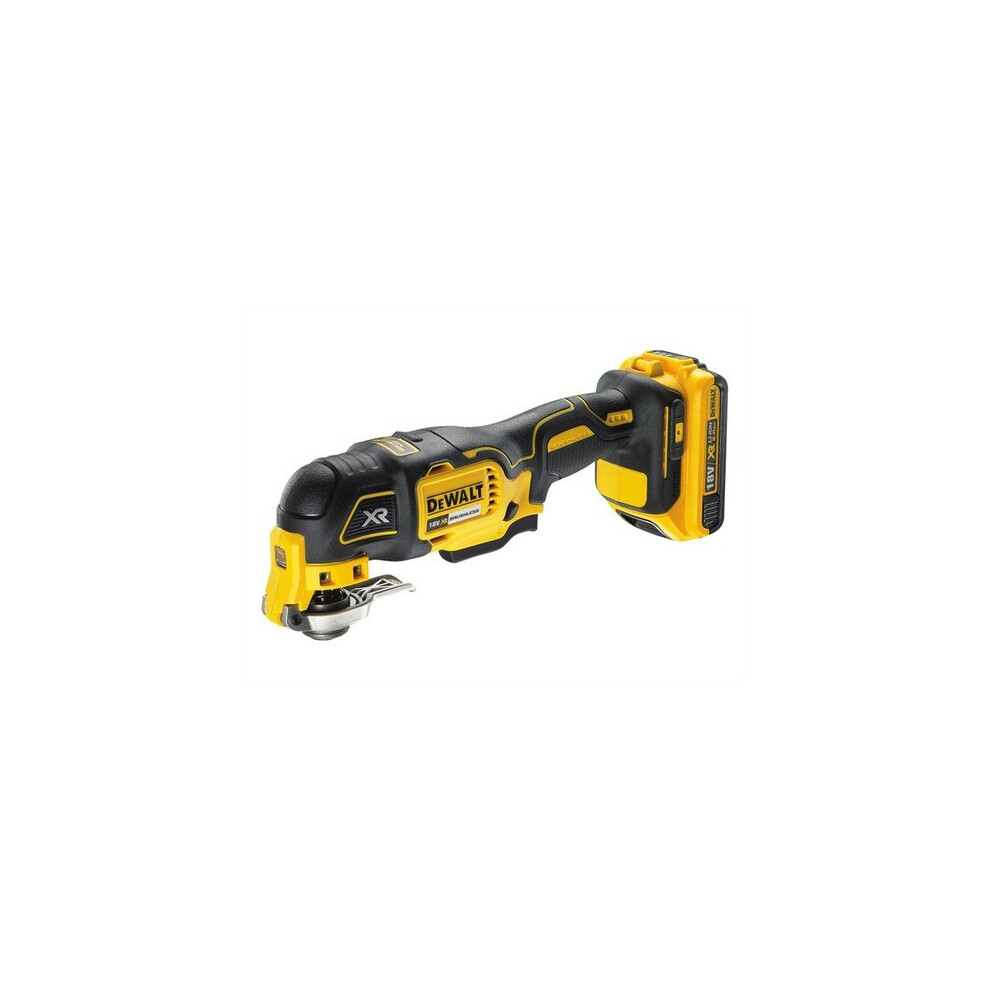 DeWalt DCS355D1 XR Brushless Oscillating Tool 18 Volt 1 x 2.0Ah Li-Ion