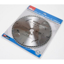 Hilka 51250002 TCT Circular Saw Blades 10" 250mm Pack of 2 Assorted Teeth