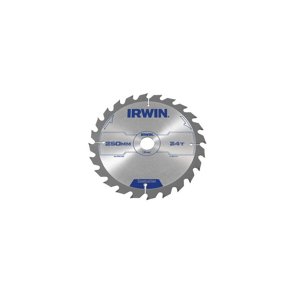 IRWIN® General Purpose Table & Mitre Saw Blade 250 x 30mm x 24T ATB IRW1897210 - Image 4