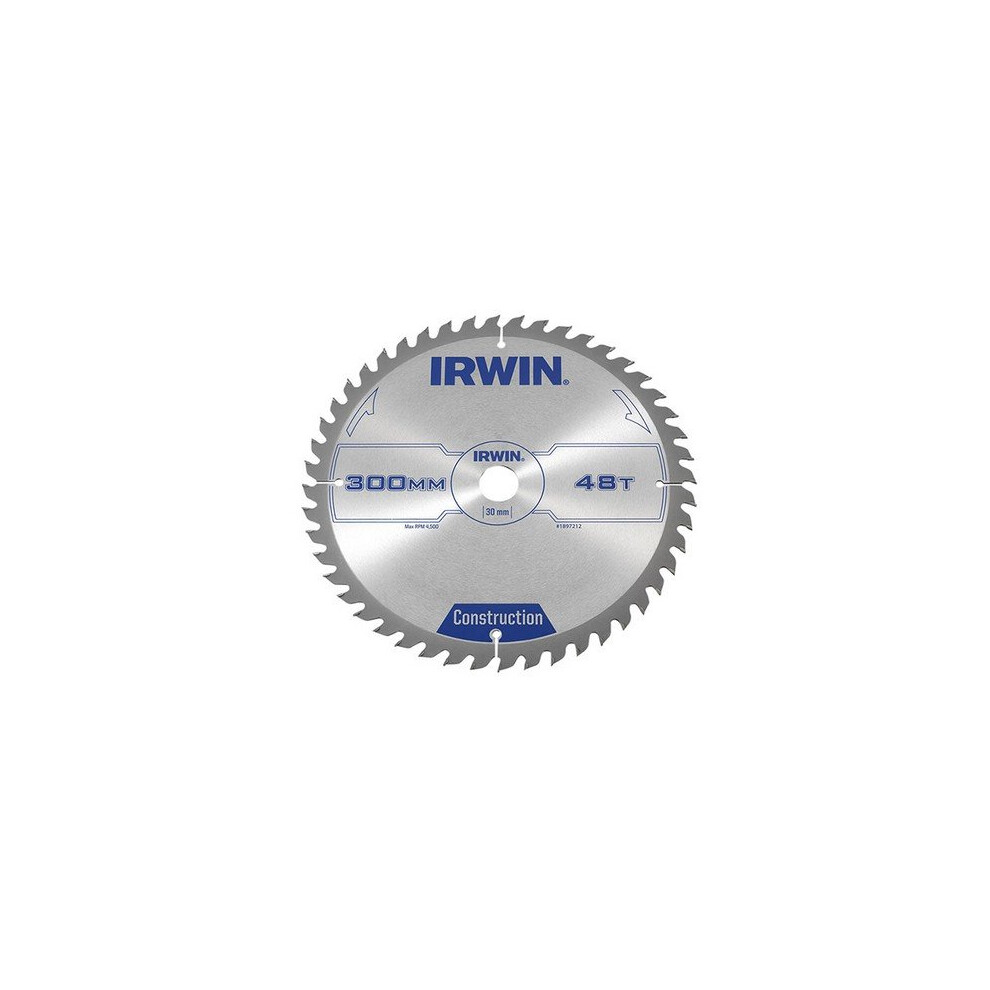 Irwin® 1897212 General Purpose Table & Mitre Saw Blade 300 X 30Mm X 48T Atb - Image 7