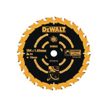 DeWalt DT10302-QZ 184mm x 16mm x 24T Extreme Framing Circular Saw Blade (DEWDT10302QZ)
