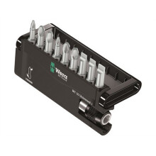 Wera 5073410001 Bit-Check 10 Universal 3 SB Allround Torsion Set of 10 SL PZ PH