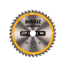 Stationäre Tischkreissägeblatt 235-30 mm 40 Zähne - DeWALT - DT1955-QZ