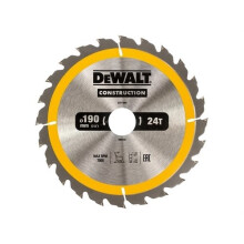 DeWALT Kreissägeblatt, 190-30 mm, 24 Zähne - DT1944-QZ
