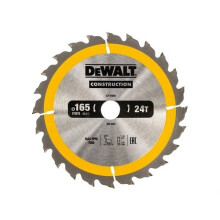 DeWALT Hoja de sierra circular, 165-20 mm, 24 dientes - DT1934-QZ