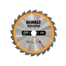 Hoja de sierra circular estacionaria - DeWALT - 250 mm - 24 dientes