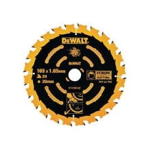 DeWalt DT10300-QZ Circular Saw Blade 165mm x 20mm x 24 Teeth Corded Extreme Framing