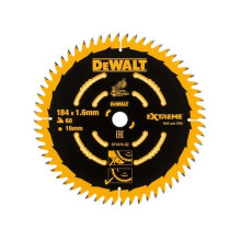 DeWalt DT1670-QZ Cordless Mitre Saw Blade For DCS365 184 x 16mm x 60T Fine
