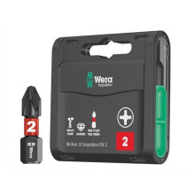 Wera WER057752 Bit-Box 15 Impaktor PH2 x 25mm 15 Piece
