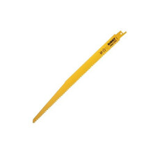 Lame scie sabre - DEWALT - coupe rapide bois 305mm - denture acier HSS M2 - emmanchements universels - lot de 4