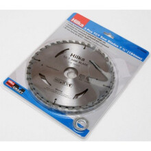 Hilka 51184003 TCT Circular Saw Blades 7.1/4" 184mm Pack of 3 Assorted Teeth