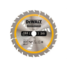 DeWalt DT1951-QZ Construction Circular Saw Blade 184 x 20mm x 24T