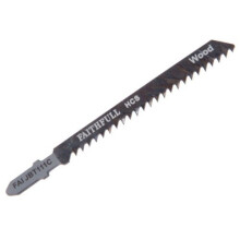 Faithfull FAIJBT111C Jigsaw Blades Wood T111C (Pack of 5)