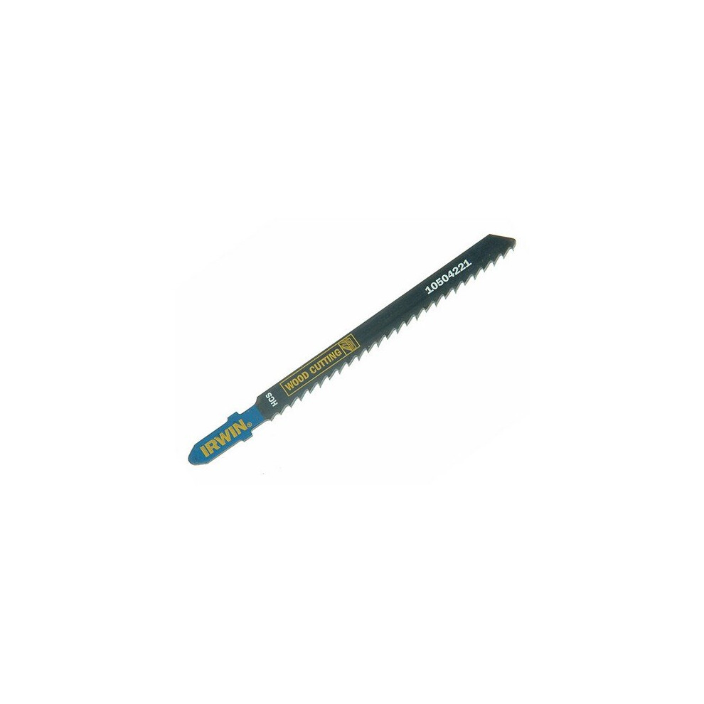 Irwin 10504224 Jigsaw Blades Wood Cutting T244d Pack Of 5 5706915042245