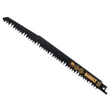 DEWALT DEWDT2352QZ HCS Wood Cutting Recip Saw Blades - Coarse, Fast Cuts 240mm (Pack 5)