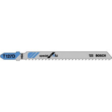 Bosch T127D Metal and Plastic Cutting Jigsaw Blades Pack of 5
