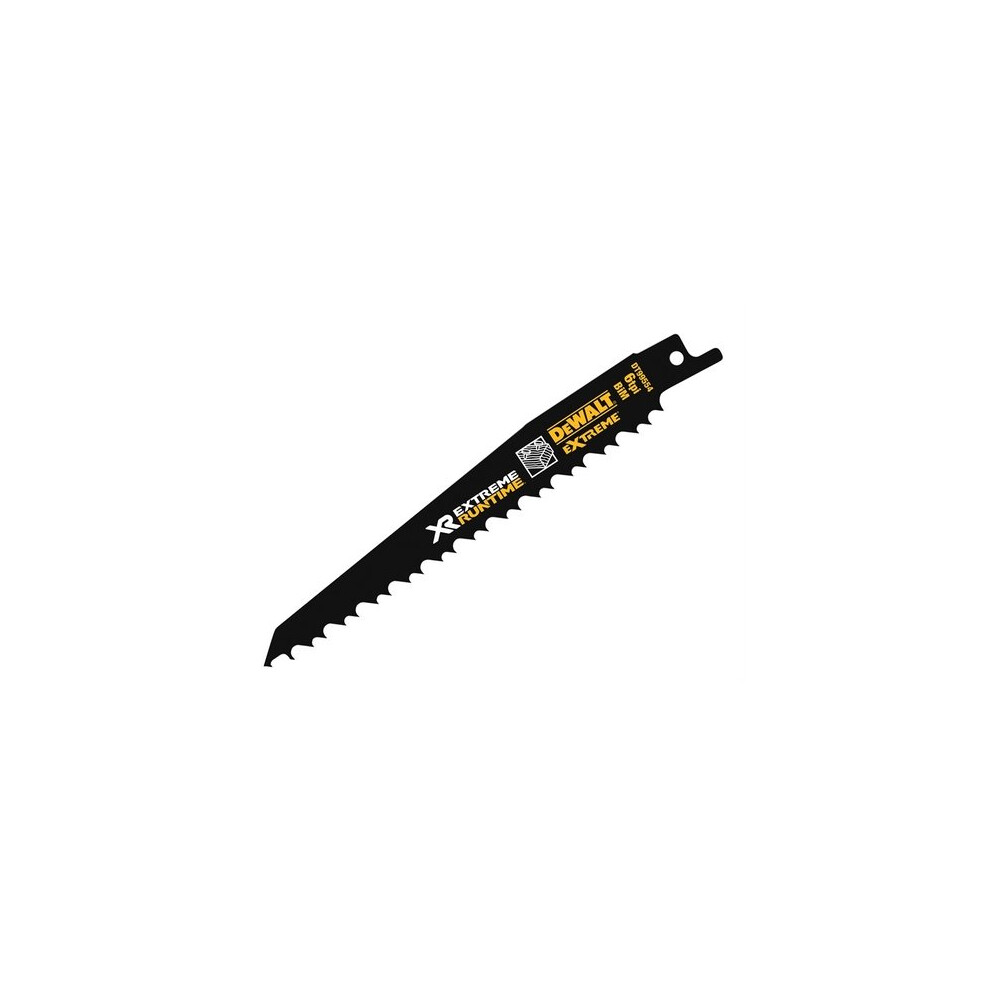 Dewalt Dt99554-Qz Flexvolt Xtreme Runtime Wood Reciprocating Blades 152Mm 4/6 Tpi Pack Of 5