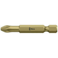 Meget hårdt bor 1/4" DIN3126E6,3 PZ2x50mm Wera