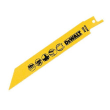 Lame de scie - DeWALT - Métal non ferreux - 5 pièces - Longueur 152 mm - Jaune